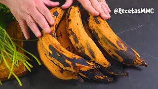 ¡Cuanto Sabor! con estos PLATANOS MADUROS - RecetasMWC