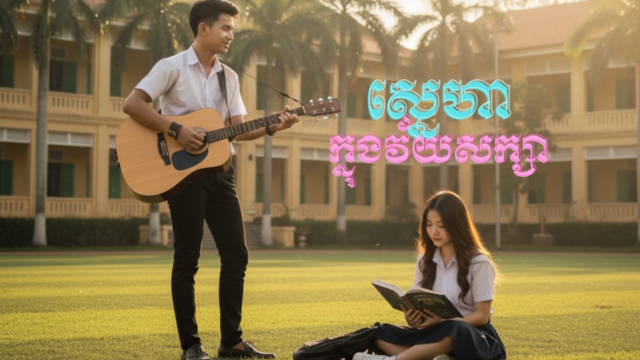 ស្នេហាក្នុងវ័យសិក្សា (និពន្ធបទភ្លេងថ្មី) (Original Song)