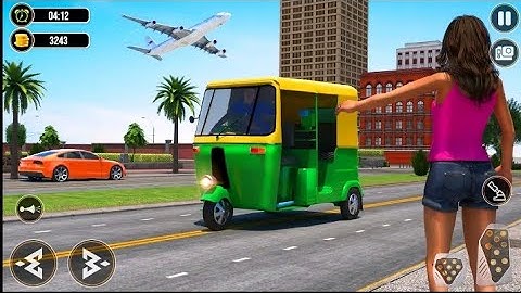 Tuk Tuk Auto Rickshaw Driving \\ Gameplay Video Level 1