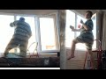 DIRTY To SPARKLING Window Cleaning SO SATISFYING 