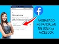 Paano Palitan ang Username sa Facebook 2025-Buong Gabay How to Change Username on Facebook