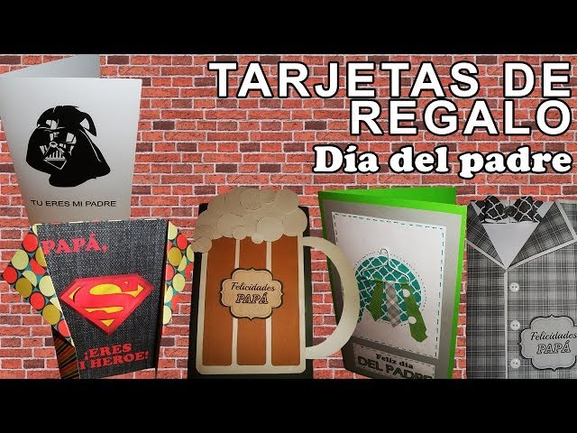 Manualidades para el día del padre / 5 IDEAS de REGALO para PAPÁ ✎  Craftingeek 