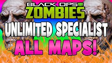 Black Ops 4 Zombies UNLIMITED SPECIALIST GLITCH For ALL MAPS!  - NEW BO4 Zombies Glitches