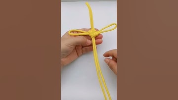Hướng dẫn cách đan dây cực đẹp #shorts