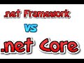 .net Framework vs .net Core