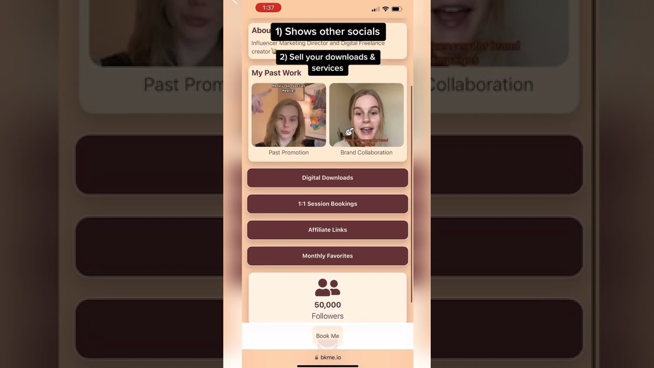 BEACONS CALENDLY LINKTREE if youre using one of these link in bio generators then listen up! #shorts