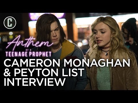 Peyton List & Cameron Monaghan - Anthem of a Teenage Prophet Interview