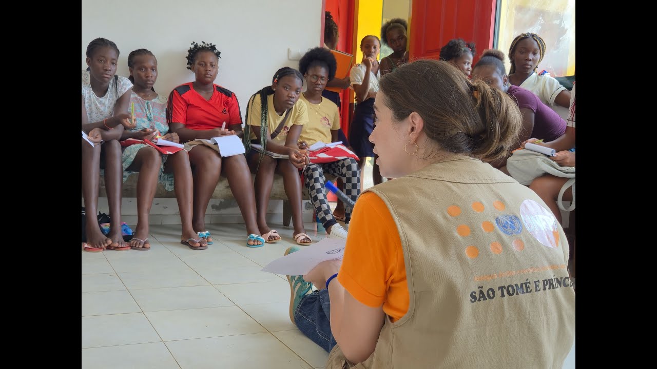 UNFPA São Tomé e Príncipe promove Educação Abrangente em Sexualidade para Jovens da Academia ELLA