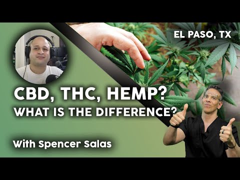CBD, THC & HEMP? What is the difference? | El Paso, Tx (2021)