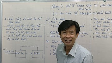 công nghệ 12. Bài 13. Khái Niệm Về Mạch Điện Tử Điều Khiển