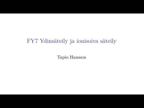 Video: Mitä tapahtuu sitoutumisenergialle massaluvun kasvaessa?