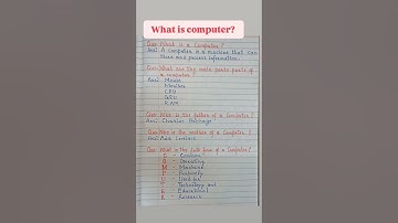 What is computer?? #computer #ytshorts