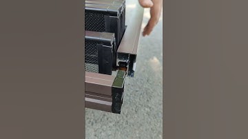 Saigang flat mesh folding screen door, extremely narrow frame, hanging wheel design