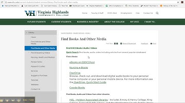 Finding and opening Quick Search to search for books: video 4
