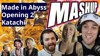 React Mashup Made In Abyss Opening 2 Katachi - Season 2 Reactions