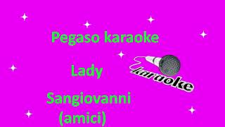 karaoke Lady Sangiovanni ( amici di Maria 2021 )