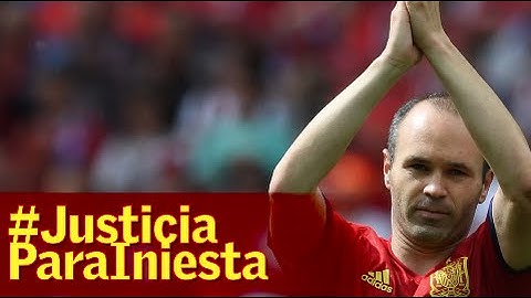 #JusticiaParaIniesta Iniesta debería estar en el 11 de la Eurocopa