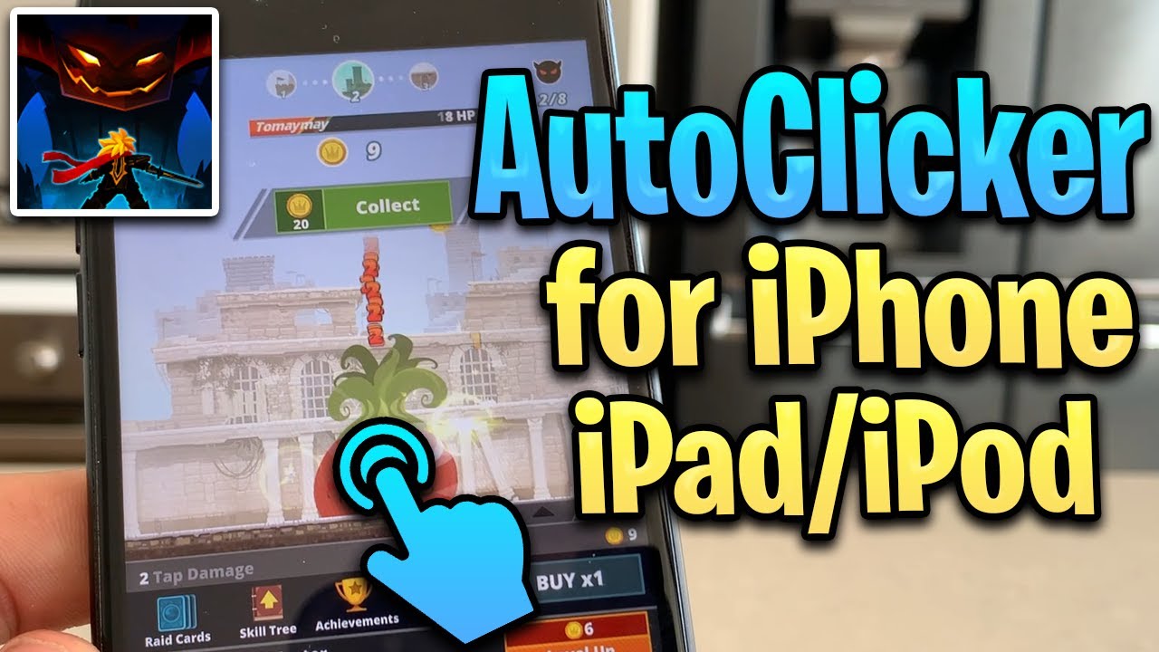 Auto Clickers For iPhone, iOS Auto Clickers