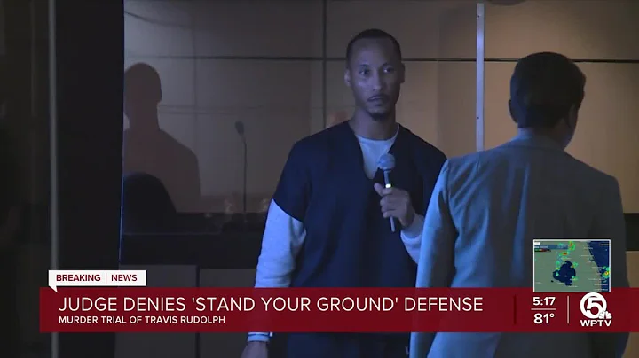 Travis Rudolph denied 'stand your ground' defense