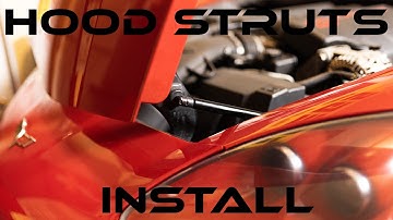 C6 Corvette How to Install Gas Hood Strut