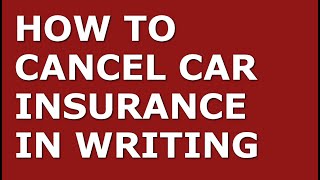 How to Cancel Car Insurance in Writing | Plus, ‘Trick’ to Lower Your Car Insurance