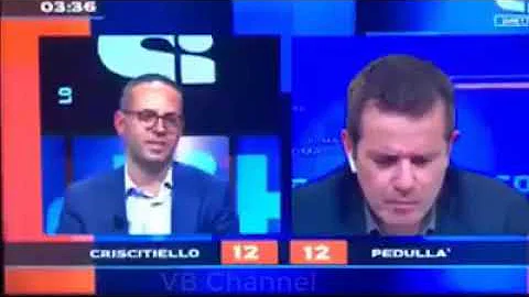 Criscitiello litiga con un tifoso del Napoli: "Sei...