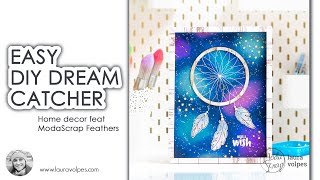 Dream Catcher Home Decor ModaScrap Feathers