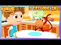 2 EPISODE IN 1 - 14 🐵 - KUKULI ENGLISH DUBBED ❤ #CARTOON FOR KIDS