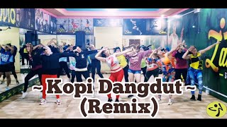 Download Lagu DJ KOPI DANGDUT (REMIX) TIK TOK VIRAL - ZUMBA FITNESS - CHOREOGRAPHY BY DESSY MULYANI \u0026 RULYA MP3