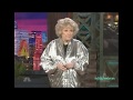 PHYLLIS DILLER @ 89 - LAST STAND-UP on 'LENO' - R.I.P.