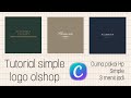 Cara Membuat Logo Olshop dengan mudah | Cuma edit pakai HP