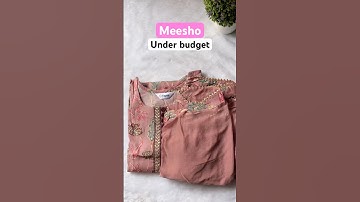 #trending I purchased this Kurta Set from Meesho under budget #meesho #ytshorts