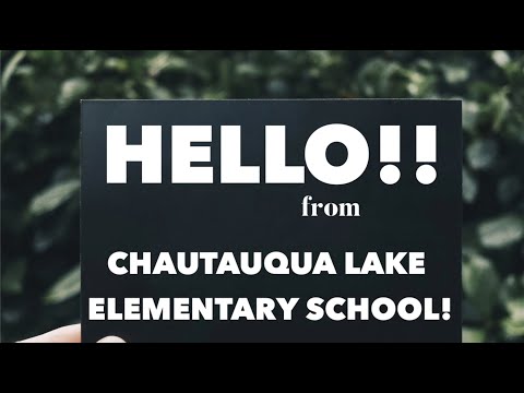 Chautauqua Lake Elementary School Greetings