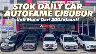 QUALITY DAILY CARS FROM SUV - MPV STARTING FROM 200 MILLION?! AUTOFAME CIBUBUR!