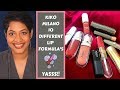 KIKO MILANO 10 LIP FORMULA'S Review | Joygeeks |