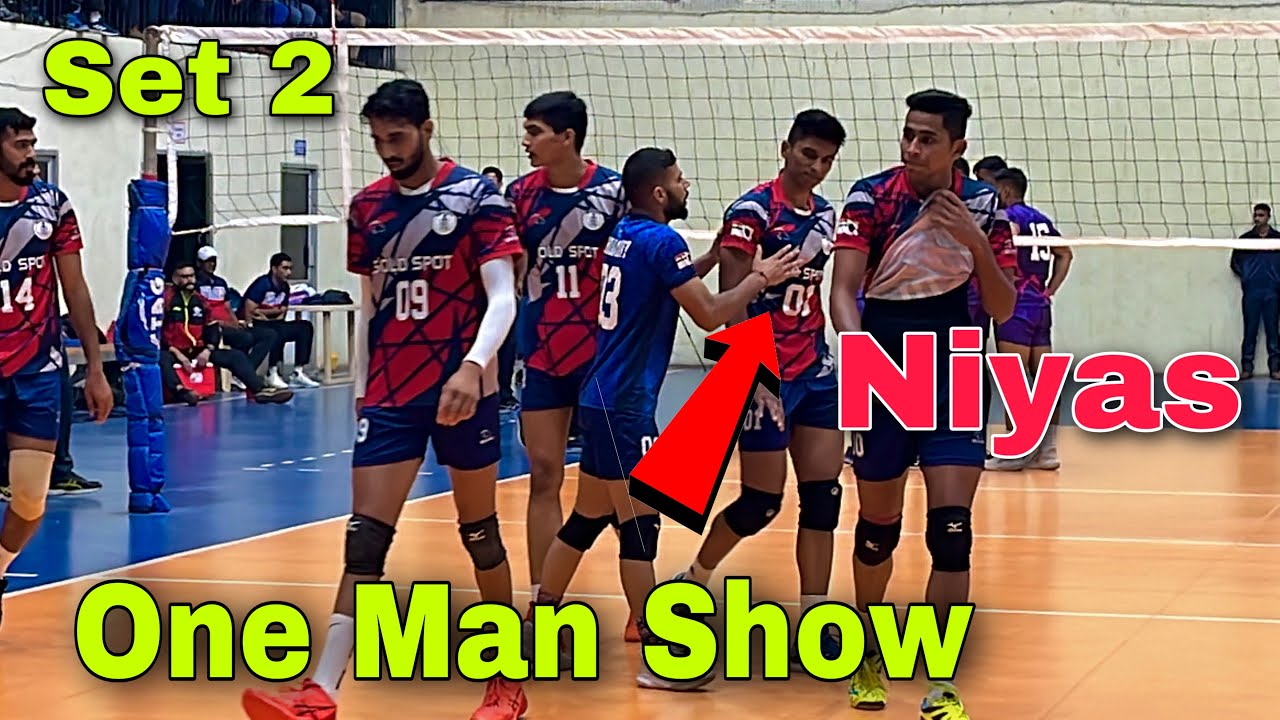 One Man Show 😱 Niyas | 💥 Indian Navy Vs Army Green 💥 Set 2 | Services Championship