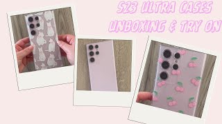 S23 Ultra Phone Cases Unboxing & Try On