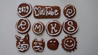 Making &amp; Decorating Gingerbread Cookies!