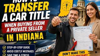 How to transfer a car title when buying from a private seller in Indiana