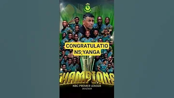 YANGA AFRICANS CHAMPIONS 2024 2025 