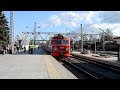 ЭП1-191 с поездом №016 "Арктика" прибывает на станцию Петрозаводск