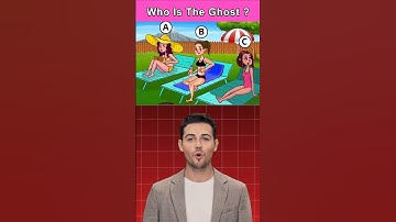 Who is The Ghost ? 🧐Brain Challenge | #shorts  #riddle #quiz #usaquiz