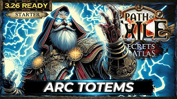 [PoE 3.26] STARTER TEMPLAR BUILD - ARC TOTEMS - PATH OF EXILE SECRETS OF THE ATLAS - POE BUILDS