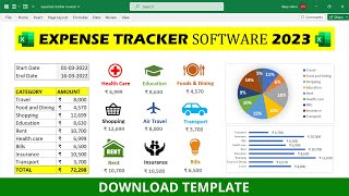automated expense tracker software in excel 2022