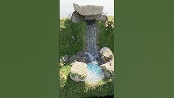 Waterfall Simulation by Flip Fluids Addon