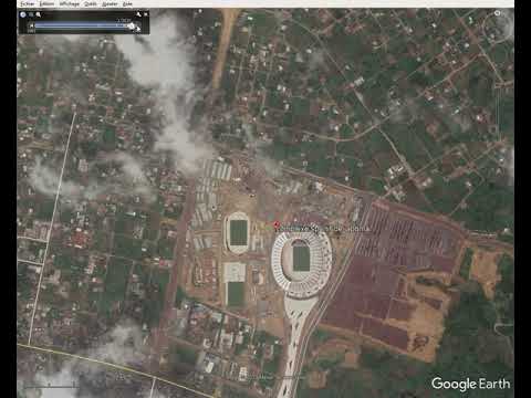 Changement dans les espaces publics à Douala avec le stade Japoma