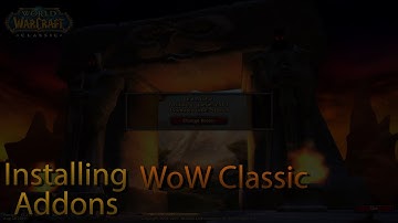 Installing World of Warcraft Classic Addons