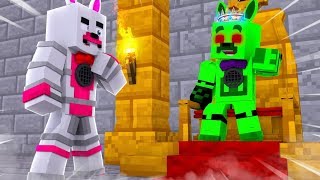 Lolbit Tricks Funtime Foxy To Think Shes A Zombie (Minecraft Fnaf Roleplay Adventure)