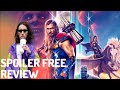 Thor love  thunder review by the eric barber