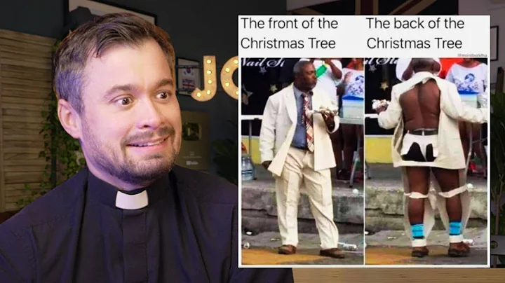 British Priest Reviews "Dank Christmas Memes"!?